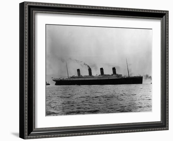 Titanic Leaves Belfast-null-Framed Photographic Print