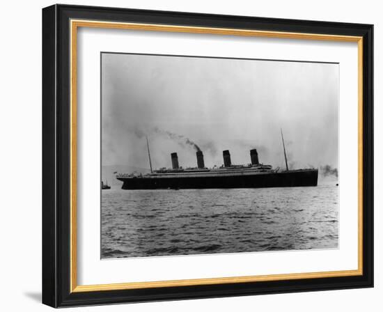 Titanic Leaves Belfast-null-Framed Photographic Print