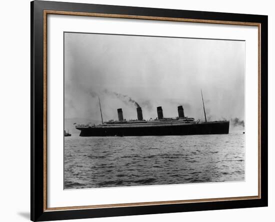 Titanic Leaves Belfast-null-Framed Photographic Print