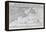 Titanic Location Map-null-Framed Premier Image Canvas