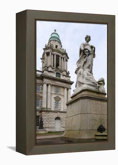 Titanic Memorial, Belfast, Northern Ireland, 2010-Peter Thompson-Framed Premier Image Canvas