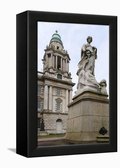 Titanic Memorial, Belfast, Northern Ireland, 2010-Peter Thompson-Framed Premier Image Canvas