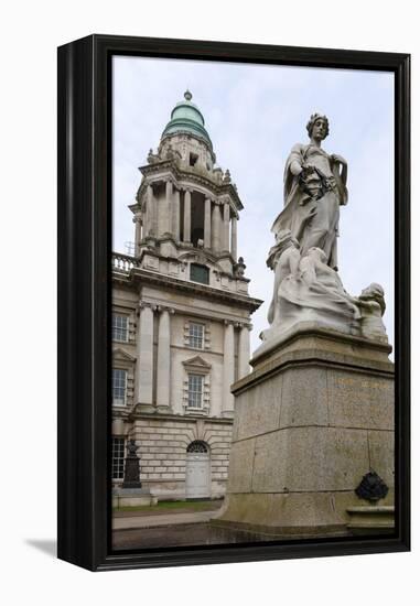 Titanic Memorial, Belfast, Northern Ireland, 2010-Peter Thompson-Framed Premier Image Canvas