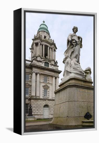 Titanic Memorial, Belfast, Northern Ireland, 2010-Peter Thompson-Framed Premier Image Canvas