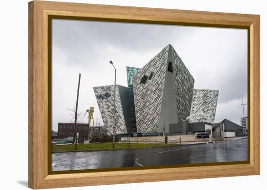 Titanic Museum, Belfast, Ulster, Northern Ireland, United Kingdom-Michael Runkel-Framed Premier Image Canvas