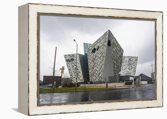 Titanic Museum, Belfast, Ulster, Northern Ireland, United Kingdom-Michael Runkel-Framed Premier Image Canvas
