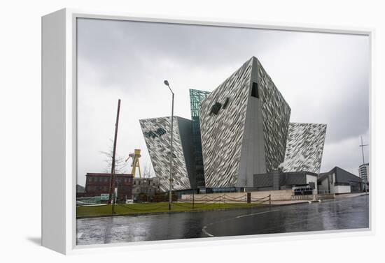 Titanic Museum, Belfast, Ulster, Northern Ireland, United Kingdom-Michael Runkel-Framed Premier Image Canvas