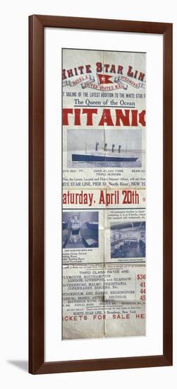 Titanic Poster-null-Framed Photographic Print