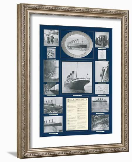 Titanic Poster-Father Francis Browne-Framed Art Print