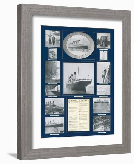 Titanic Poster-Father Francis Browne-Framed Art Print