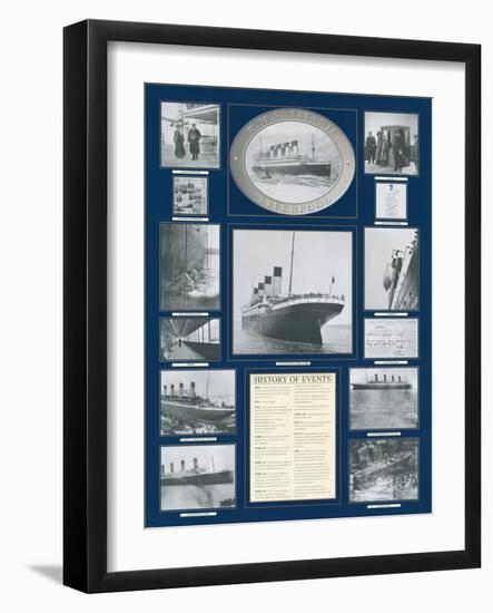 Titanic Poster-Father Francis Browne-Framed Art Print