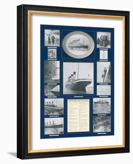 Titanic Poster-Father Francis Browne-Framed Art Print