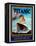 Titanic White Star Line Travel Poster 1-Jack Dow-Framed Premier Image Canvas