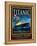 Titanic White Star Line Travel Poster 2-Jack Dow-Framed Premier Image Canvas