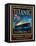 Titanic White Star Line Travel Poster 2-Jack Dow-Framed Premier Image Canvas