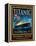 Titanic White Star Line Travel Poster 2-Jack Dow-Framed Premier Image Canvas