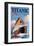 Titanic White Star Line-null-Framed Art Print