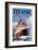 Titanic White Star Line-null-Framed Art Print