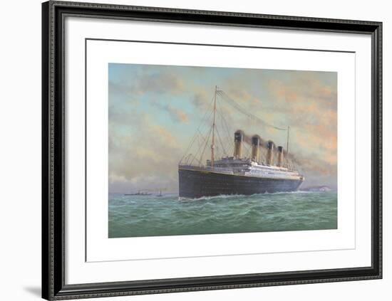 Titanic-Edward Walker-Framed Premium Giclee Print