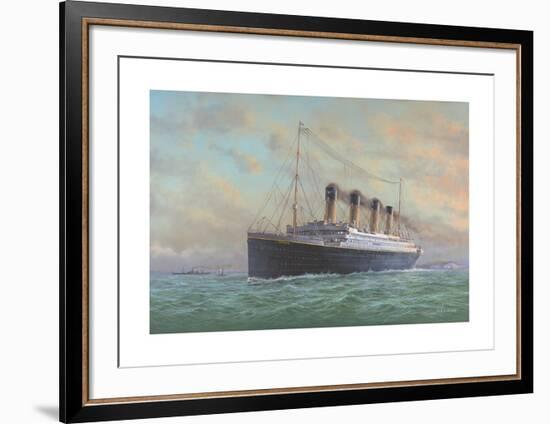 Titanic-Edward Walker-Framed Premium Giclee Print
