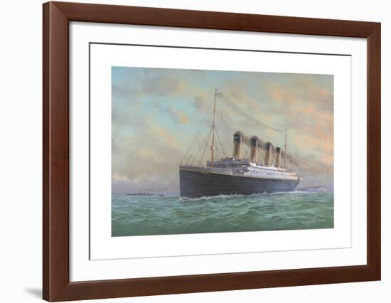 Titanic-Edward Walker-Framed Premium Giclee Print