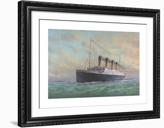 Titanic-Edward Walker-Framed Premium Giclee Print