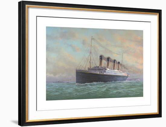 Titanic-Edward Walker-Framed Premium Giclee Print