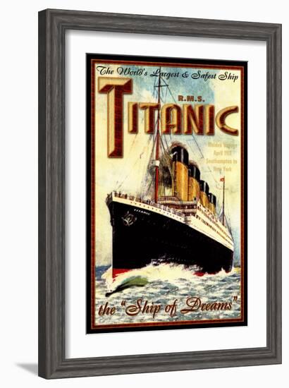 Titanic-Kate Ward Thacker-Framed Giclee Print