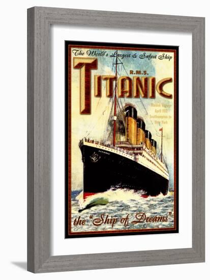 Titanic-Kate Ward Thacker-Framed Giclee Print