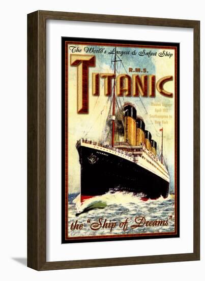 Titanic-Kate Ward Thacker-Framed Giclee Print