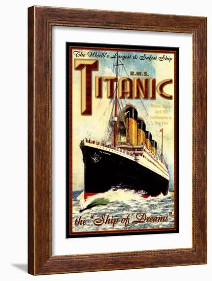 Titanic-Kate Ward Thacker-Framed Giclee Print