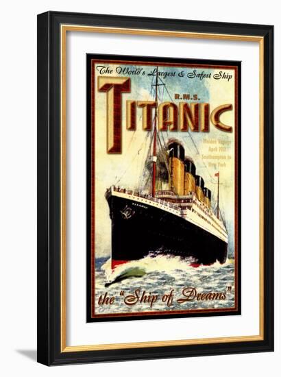 Titanic-Kate Ward Thacker-Framed Giclee Print