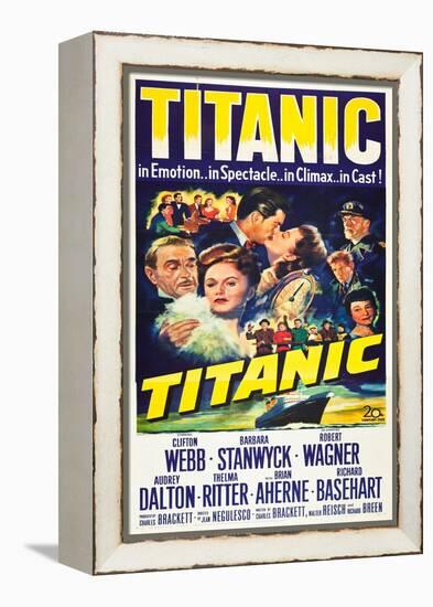 TITANIC-null-Framed Stretched Canvas