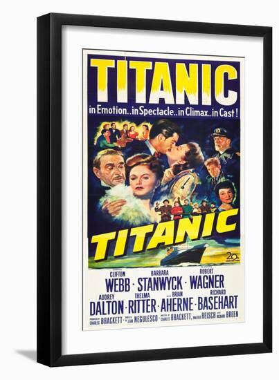 TITANIC-null-Framed Art Print