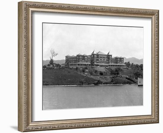 Titchfield Hotel, Port Antonio, Jamaica, C1905-Adolphe & Son Duperly-Framed Giclee Print