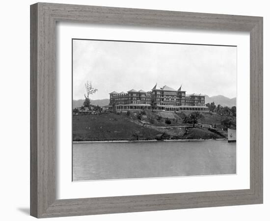 Titchfield Hotel, Port Antonio, Jamaica, C1905-Adolphe & Son Duperly-Framed Giclee Print