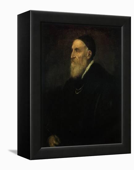 Titian Self-Portrait, 1572-Titian (Tiziano Vecelli)-Framed Premier Image Canvas