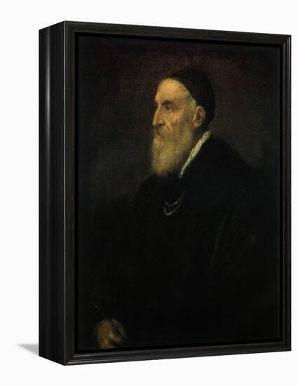 Titian Self-Portrait, 1572-Titian (Tiziano Vecelli)-Framed Premier Image Canvas