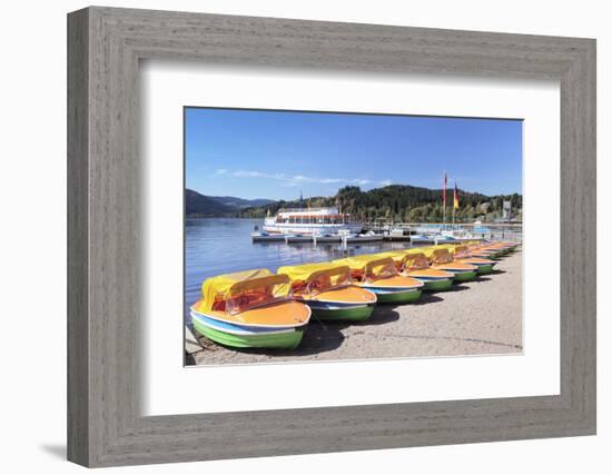 Titisee, Titisee Neustadt, Black Forest, Baden-Wurttemberg, Germany-Markus Lange-Framed Photographic Print