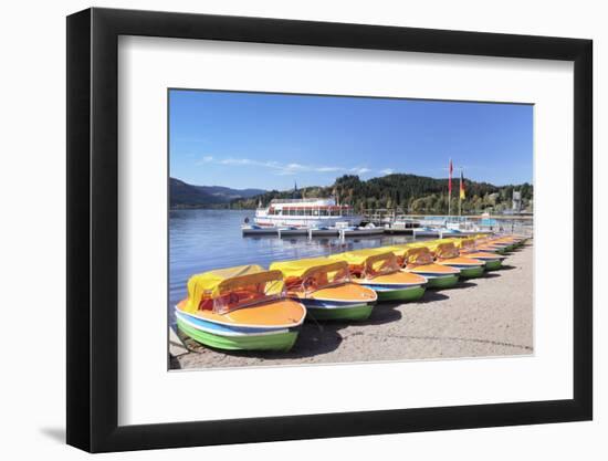 Titisee, Titisee Neustadt, Black Forest, Baden-Wurttemberg, Germany-Markus Lange-Framed Photographic Print