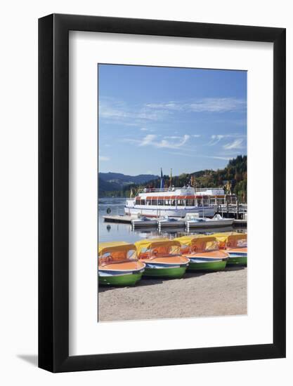 Titisee, Titisee Neustadt, Black Forest, Baden-Wurttemberg, Germany-Markus Lange-Framed Photographic Print