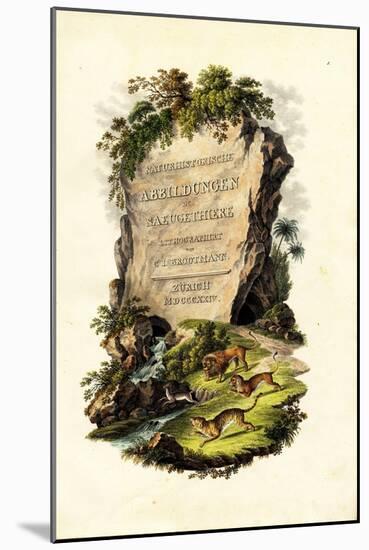 Title Page, 1824-Karl Joseph Brodtmann-Mounted Giclee Print