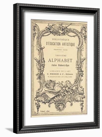 Title Page. ,1880 (Illustration)-Jules Auguste Habert-dys-Framed Giclee Print