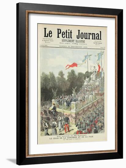 Title Page Depicting the National Holiday on 22nd September Celebrating the Centennial of the Procl-Henri Meyer-Framed Giclee Print