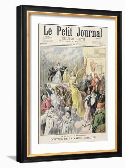 Title Page Depicting the Procession of the Mad Cow-Meaulle & Tofani-Framed Giclee Print