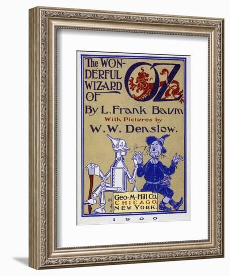 Title Page: First Edition-William Wallace Denslow-Framed Giclee Print