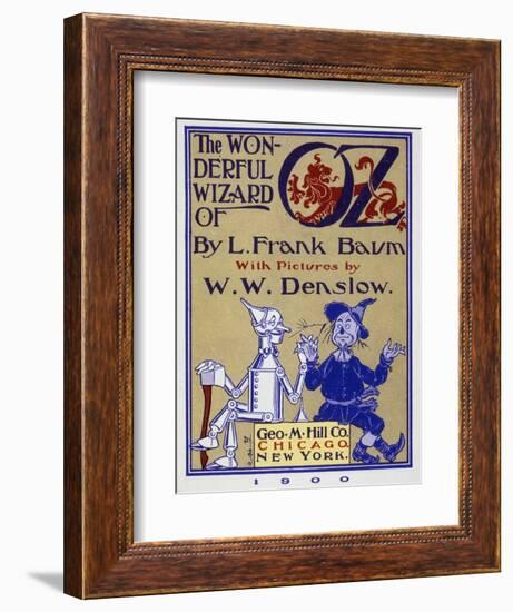 Title Page: First Edition-William Wallace Denslow-Framed Giclee Print