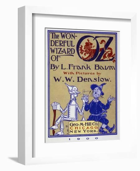 Title Page: First Edition-William Wallace Denslow-Framed Giclee Print