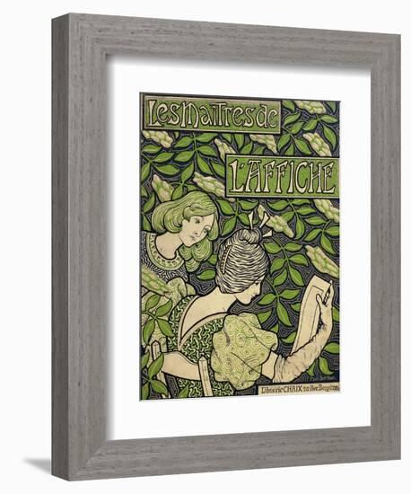 Title Page from the Masters of the Poster, Volumes I-V; Les Maitres De L'Affiche, Volumes I-V,…-Paul Berthon-Framed Giclee Print