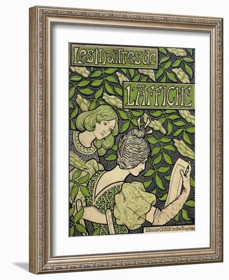 Title Page from the Masters of the Poster, Volumes I-V; Les Maitres De L'Affiche, Volumes I-V,…-Paul Berthon-Framed Giclee Print